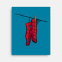Spider Laundry Day-None-Stretched-Canvas-nickzzarto