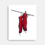 Spider Laundry Day-None-Stretched-Canvas-nickzzarto