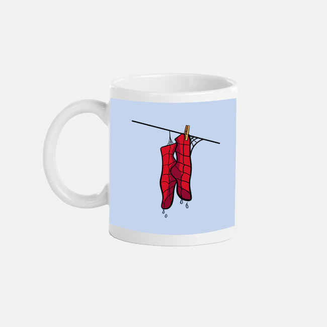Spider Laundry Day-None-Mug-Drinkware-nickzzarto