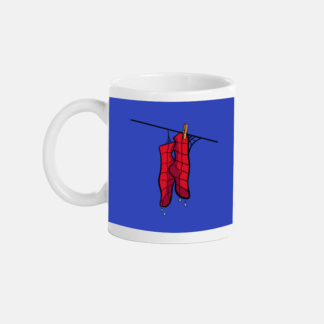 Spider Laundry Day-None-Mug-Drinkware-nickzzarto