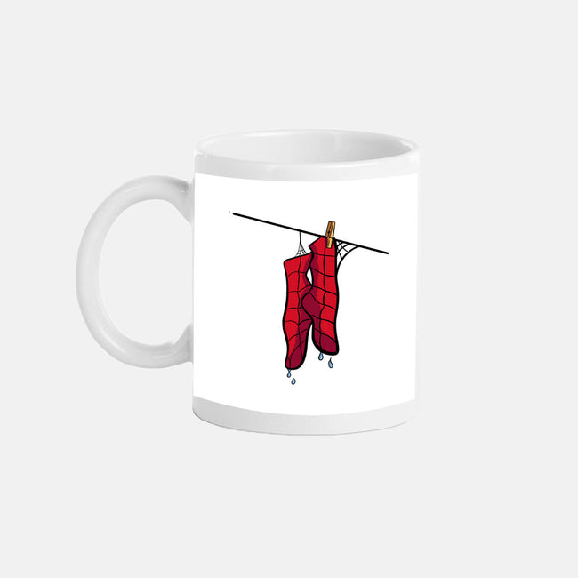 Spider Laundry Day-None-Mug-Drinkware-nickzzarto