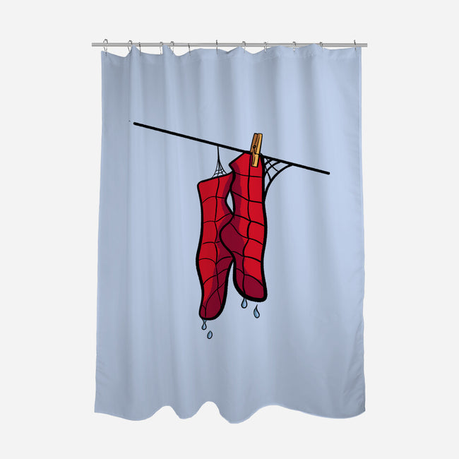 Spider Laundry Day-None-Polyester-Shower Curtain-nickzzarto
