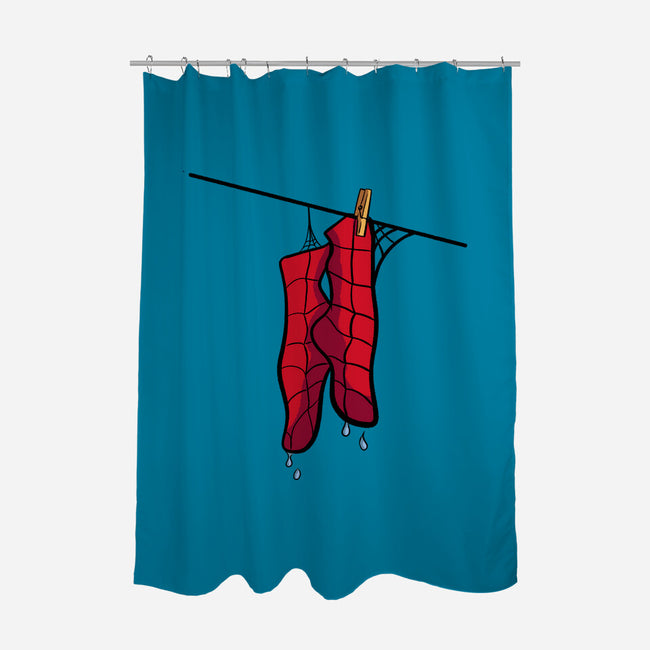 Spider Laundry Day-None-Polyester-Shower Curtain-nickzzarto