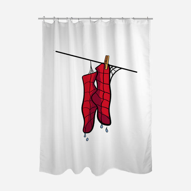 Spider Laundry Day-None-Polyester-Shower Curtain-nickzzarto