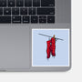 Spider Laundry Day-None-Glossy-Sticker-nickzzarto