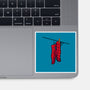 Spider Laundry Day-None-Glossy-Sticker-nickzzarto