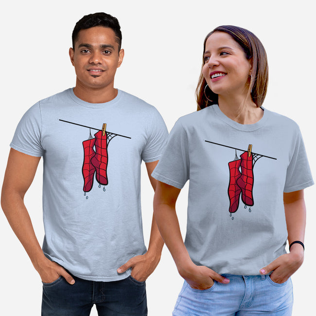 Spider Laundry Day-Unisex-Basic-Tee-nickzzarto