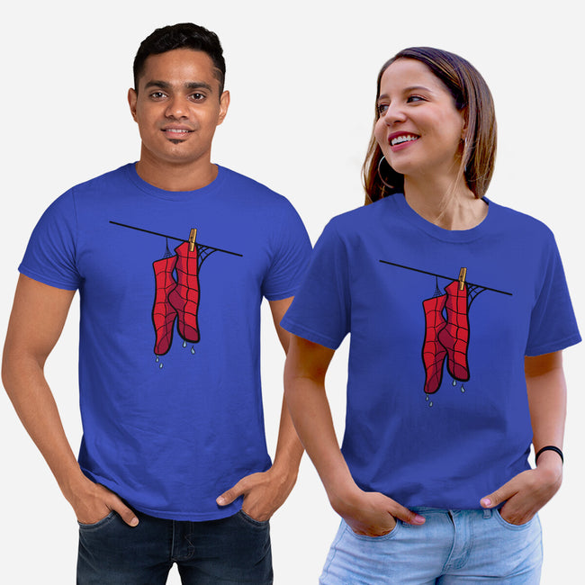 Spider Laundry Day-Unisex-Basic-Tee-nickzzarto