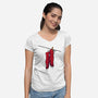 Spider Laundry Day-Womens-V-Neck-Tee-nickzzarto