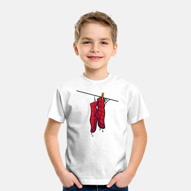 Spider Laundry Day-Youth-Basic-Tee-nickzzarto