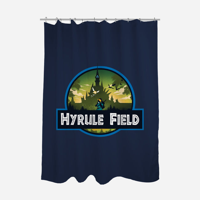 Hyrule Field-None-Polyester-Shower Curtain-dandingeroz