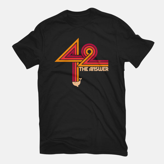 42 Is The Ultimate Answer-Mens-Heavyweight-Tee-sachpica