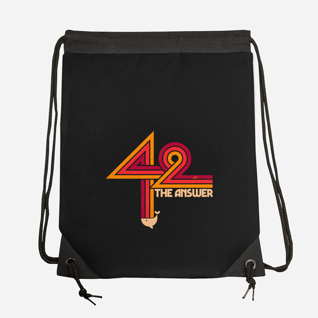 42 Is The Ultimate Answer-None-Drawstring-Bag-sachpica