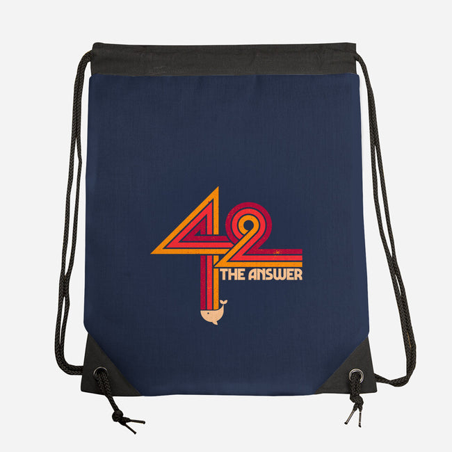 42 Is The Ultimate Answer-None-Drawstring-Bag-sachpica