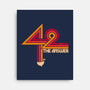 42 Is The Ultimate Answer-None-Stretched-Canvas-sachpica