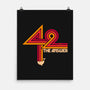 42 Is The Ultimate Answer-None-Matte-Poster-sachpica