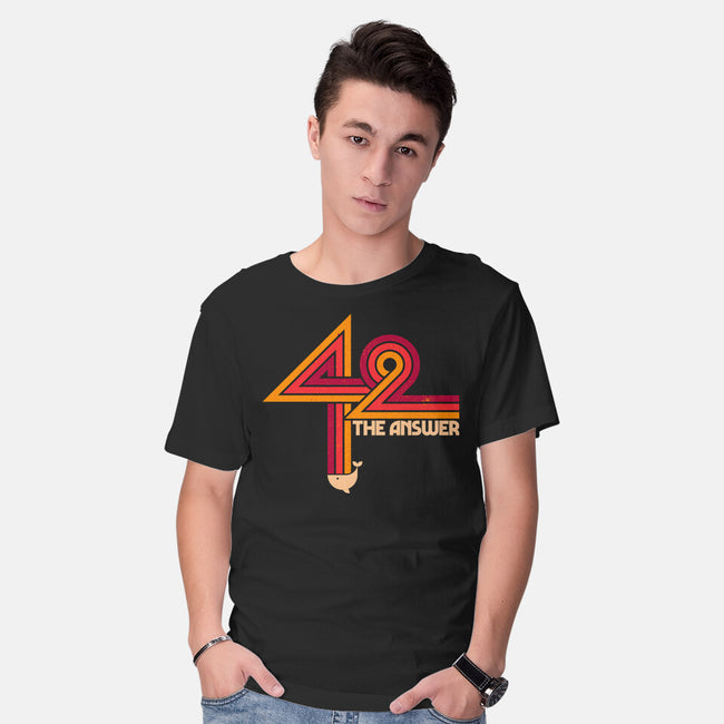 42 Is The Ultimate Answer-Mens-Basic-Tee-sachpica