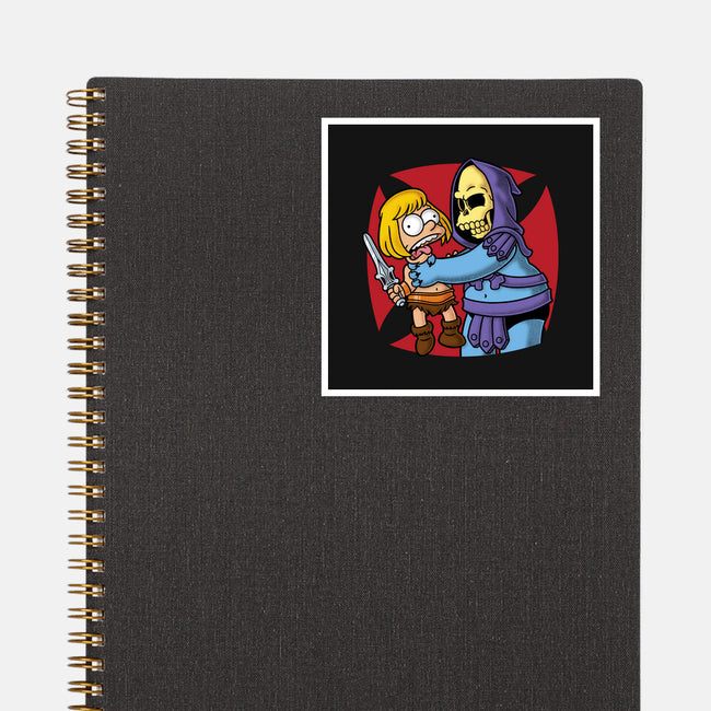 Why You Little Adam-None-Glossy-Sticker-Barbadifuoco