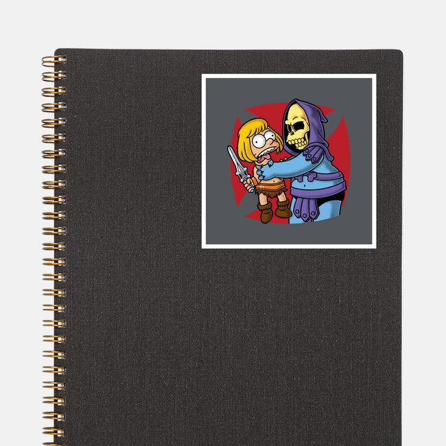 Why You Little Adam-None-Glossy-Sticker-Barbadifuoco