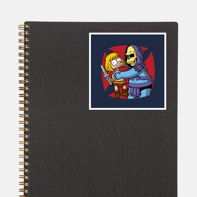 Why You Little Adam-None-Glossy-Sticker-Barbadifuoco