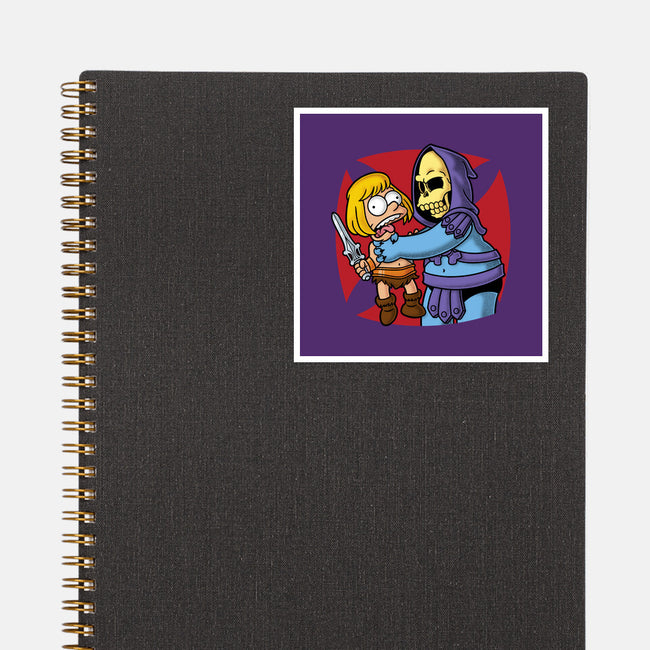 Why You Little Adam-None-Glossy-Sticker-Barbadifuoco
