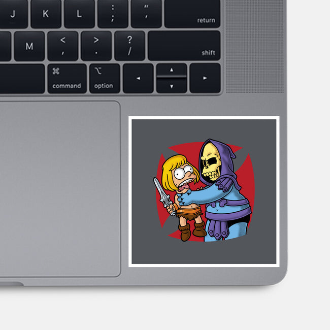 Why You Little Adam-None-Glossy-Sticker-Barbadifuoco