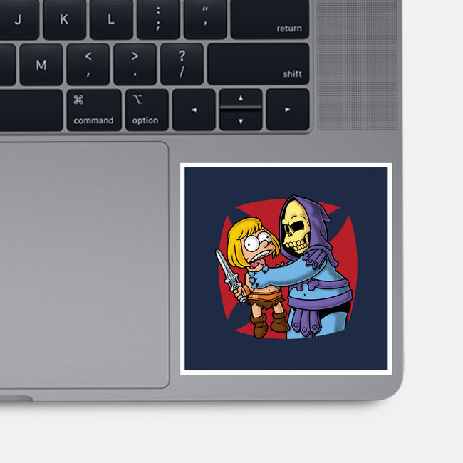Why You Little Adam-None-Glossy-Sticker-Barbadifuoco