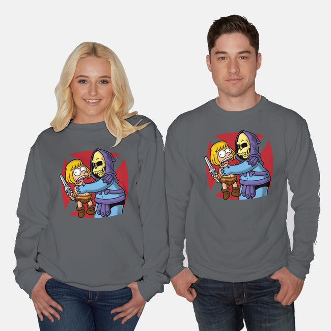 Why You Little Adam-Unisex-Crew Neck-Sweatshirt-Barbadifuoco