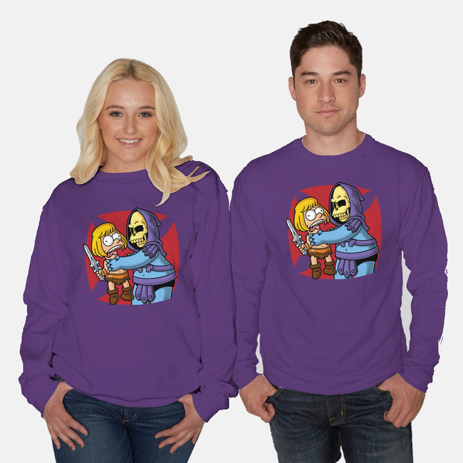 Why You Little Adam-Unisex-Crew Neck-Sweatshirt-Barbadifuoco