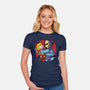 Why You Little Adam-Womens-Fitted-Tee-Barbadifuoco