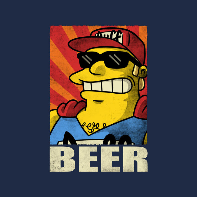 Duffman Beer-Womens-V-Neck-Tee-Barbadifuoco
