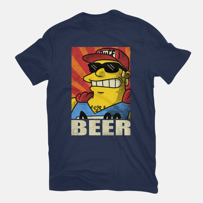 Duffman Beer-Womens-Basic-Tee-Barbadifuoco