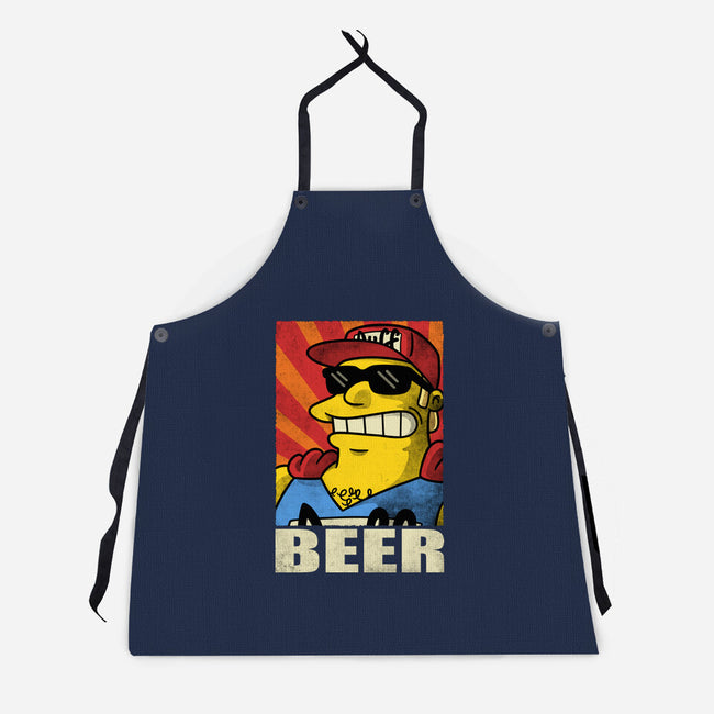 Duffman Beer-Unisex-Kitchen-Apron-Barbadifuoco