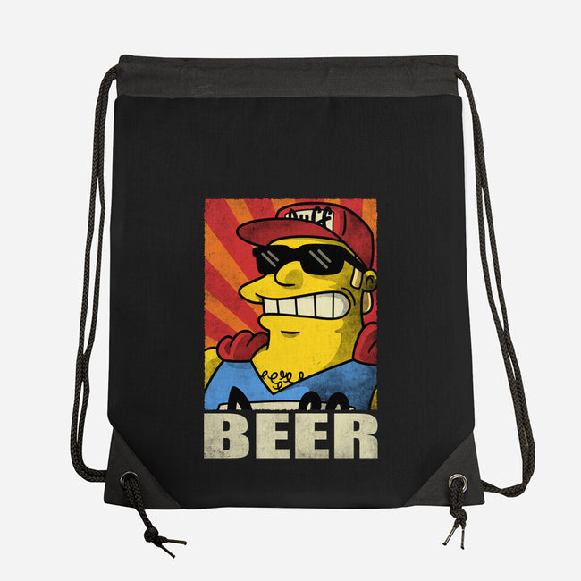 Duffman Beer-None-Drawstring-Bag-Barbadifuoco