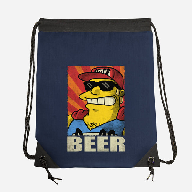 Duffman Beer-None-Drawstring-Bag-Barbadifuoco
