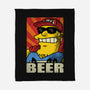Duffman Beer-None-Fleece-Blanket-Barbadifuoco