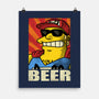 Duffman Beer-None-Matte-Poster-Barbadifuoco
