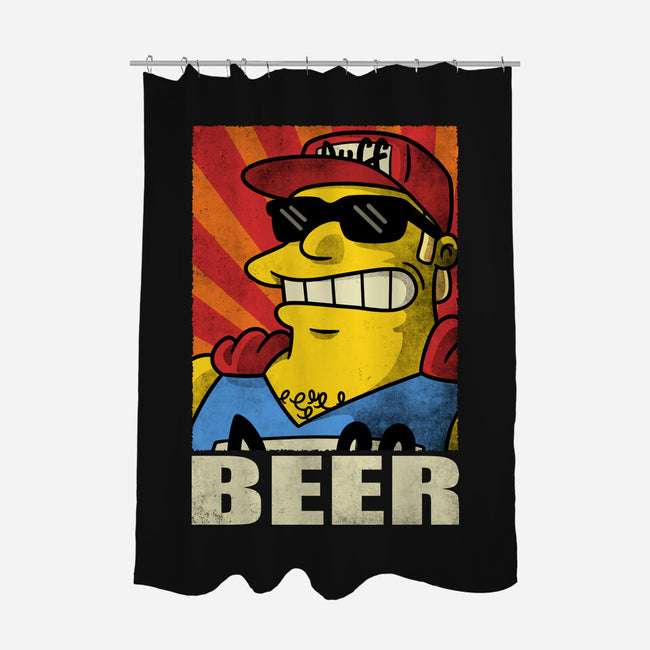 Duffman Beer-None-Polyester-Shower Curtain-Barbadifuoco