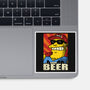 Duffman Beer-None-Glossy-Sticker-Barbadifuoco
