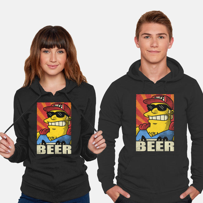 Duffman Beer-Unisex-Pullover-Sweatshirt-Barbadifuoco