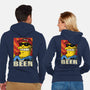 Duffman Beer-Unisex-Zip-Up-Sweatshirt-Barbadifuoco