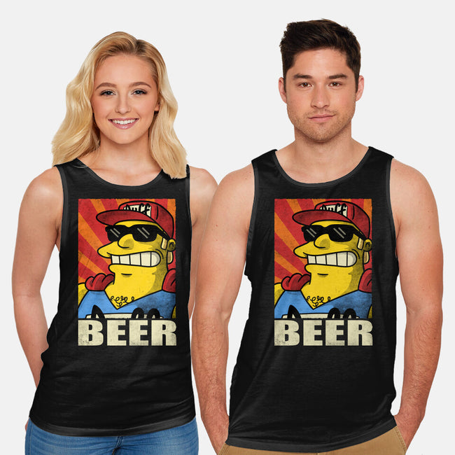 Duffman Beer-Unisex-Basic-Tank-Barbadifuoco