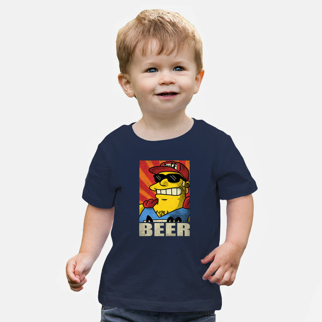Duffman Beer-Baby-Basic-Tee-Barbadifuoco
