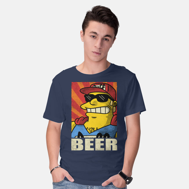 Duffman Beer-Mens-Basic-Tee-Barbadifuoco