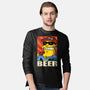 Duffman Beer-Mens-Long Sleeved-Tee-Barbadifuoco