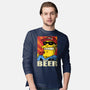 Duffman Beer-Mens-Long Sleeved-Tee-Barbadifuoco