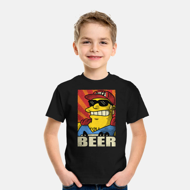 Duffman Beer-Youth-Basic-Tee-Barbadifuoco