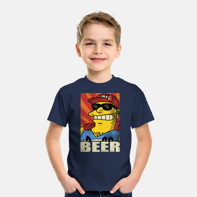 Duffman Beer-Youth-Basic-Tee-Barbadifuoco