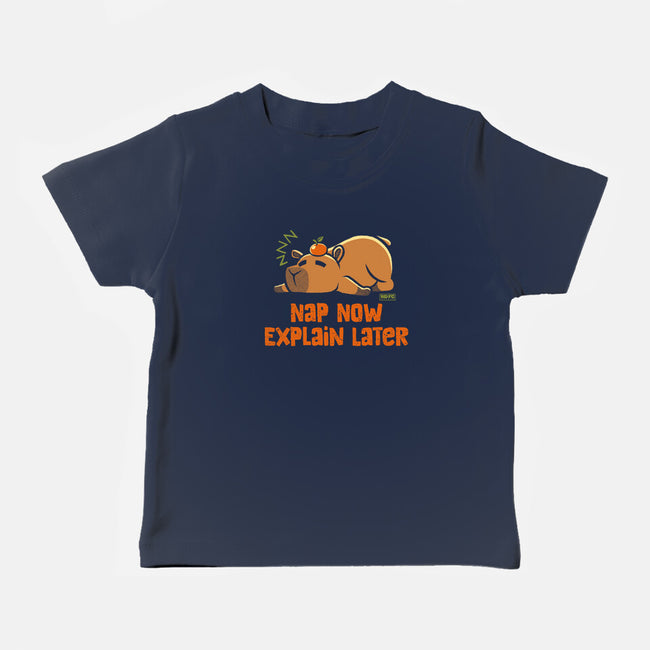 Nap Now Explain Later-Baby-Basic-Tee-worlddominationforcats