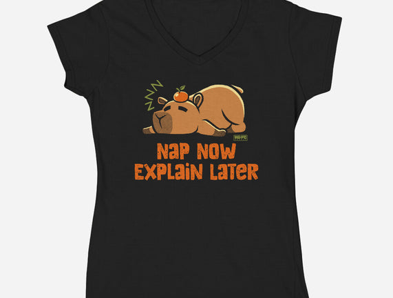 Nap Now Explain Later